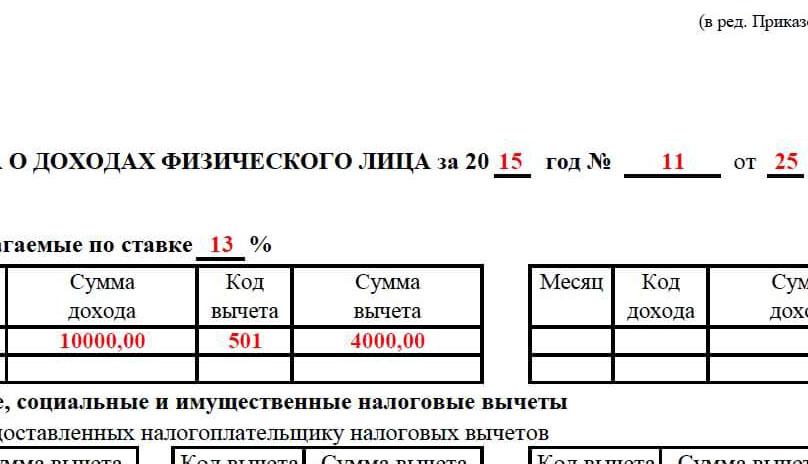 Срок действия справки 2 НДФЛ для кредита в Москве
